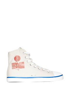Isabel Marant High-Top Lace-Up Sneakers