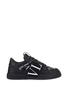 Valentino VLTN Round Toe Lace-Up Sneakers