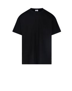 Burberry Check-Panelled Crewneck T-Shirt