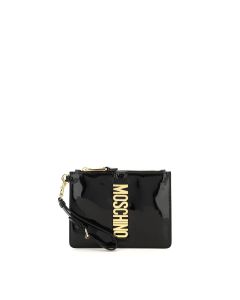 Moschino Logo Lettering Clutch Bag