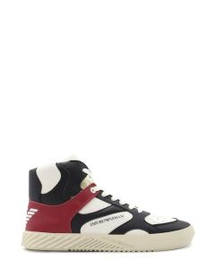 Emporio Armani High-Top Lace-Up Sneakers