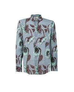 Paul Smith Allover Floral Printed Buttoned Shirt