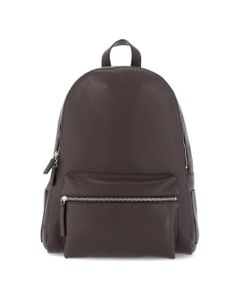 Micron Deep Leather Backpack