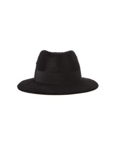 Fedora Hat In Shaggy Felt