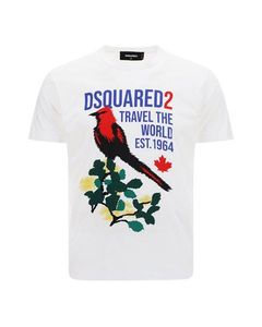 Dsquared2 Graphic Print Crewneck T-Shirt