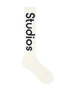 Acne Studios Logo Intarsia Socks