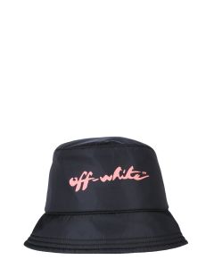 Off-White Logo Printed Bucket Hat