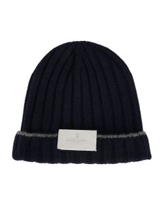 Logo Patched Beanie