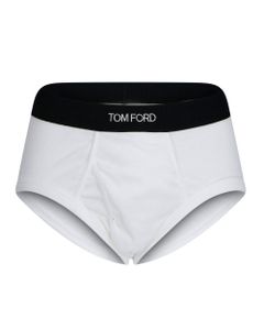 Tom Ford Logo Embroidered Briefs