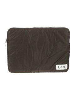 A.P.C. Logo Patch Laptop Bag