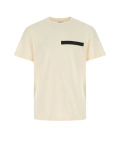 Alexander McQueen Logo Patch Crewneck T-Shirt