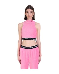 Topwear In Rose-pink Cotton