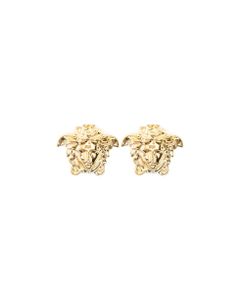 Versace Woman's Medusa Gold Metal Earrings