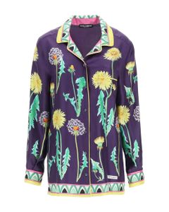 Allover Printed Buttoned Shirt