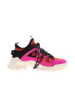 Orbyt Mid sneakers in fuchsia and orange