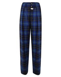 Etro Pleated Checked Pants