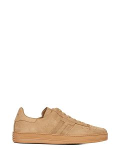 Tom Ford Logo Patch Lace-Up Trainers