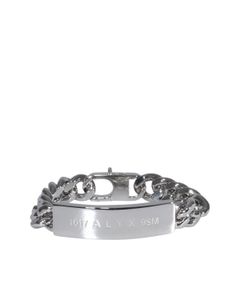 1017 ALYX 9SM Logo Plaque Chain Bracelet