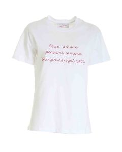 Ciao Amore Pensami T-shirt in white