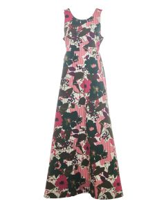 P.A.R.O.S.H. Floral-Printed Sleeveless Maxi Dress