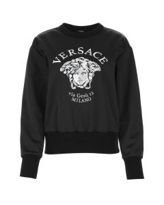 Versace Medusa Print Crewneck Sweatshirt
