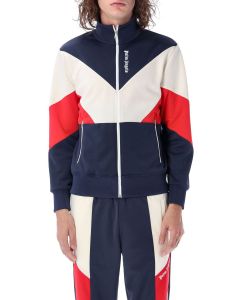 Palm Angels Color-Block Zipped Track Jacket