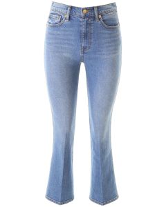 Tory Burch Cropped Bootcut Jeans