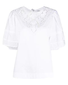 P.A.R.O.S.H. Embroidered Short-Sleeved Shirt