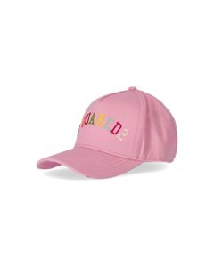 Dsquared2 Technicolor Pink Baseball Cap