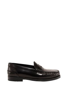 Tod's Penny Logo Plaque Loafers