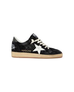 Ball Star Suede Upper With Stitchingand Spur Leather Star And Heel