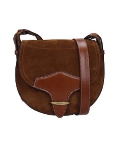 Botsy Shoulder Bag In Leather Color Suede