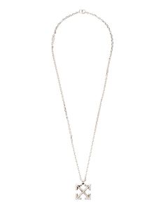 Off-White Arrows Motif Chained Necklace