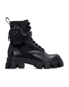 Monolith Leather And Re-nylon Boots
