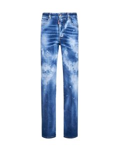 Dsquared2 High-Waisted Distressed Jeans