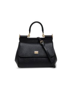 Dolce & Gabbana Woman's Sicily Dauphine Leather Handbag