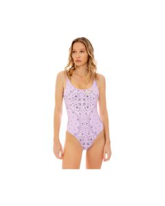 Lilac Woman One Piece Swimsuit