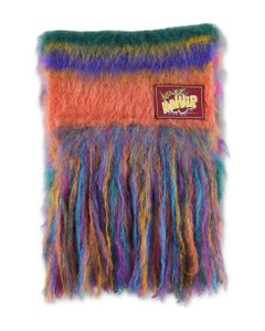 Mohair Striped Scarf