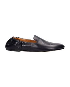 Loafers In Black Leather