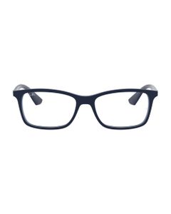 Rx7047 Matte Transparent Blue Glasses
