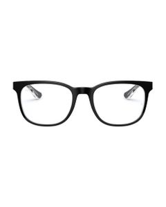 Rx5369 Top Black On Transparent Glasses
