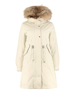 Woolrich Hooded Quilted Parka Coat