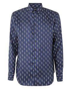 Giorgio Armani Patterned Button-Up Shirt