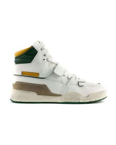 White Calfskin Alsee Sneakers