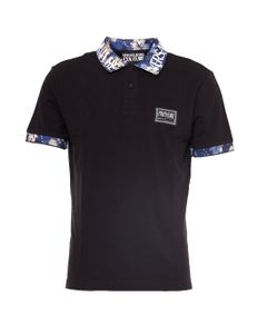 Versace Jeans Couture Logo Patch Short-Sleeved Polo Shirt