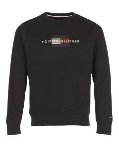 Tommy Hilfiger Logo Embroidered Crewneck Sweatshirt