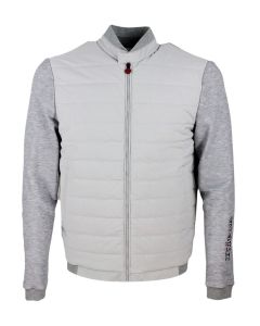 Quilted front jacket