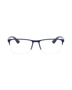 Rx6335 Blue On Gunmetal Glasses