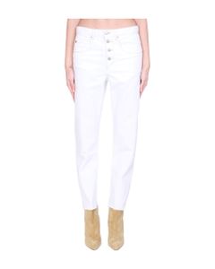 Belden Jeans In White Denim