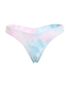 Shaded pattern bikini bottom